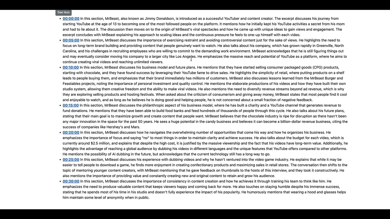Summarize.tech: Good & Bad Use Cases (Free Fast Youtube AI Summarization Tool)