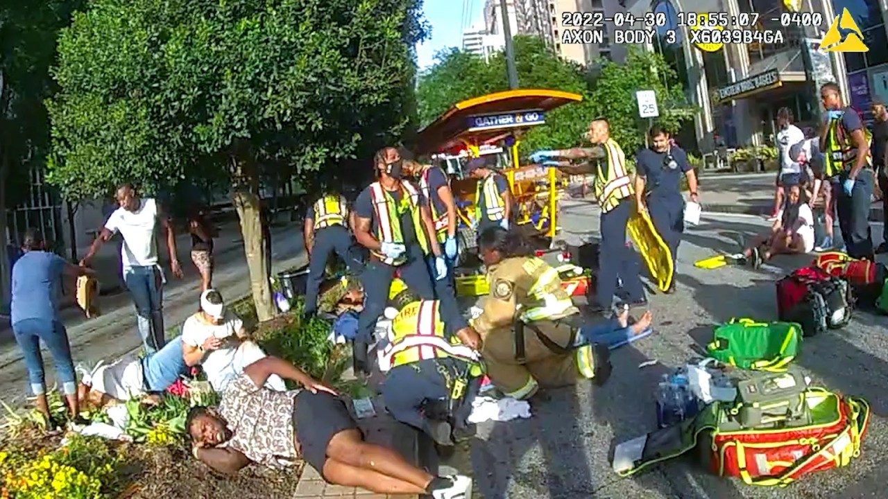 15 Injured After Driver Crashes Party Bike
