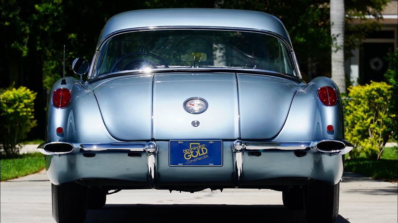 1958 Corvette Silver/Blue Triple Crown 👑👑👑