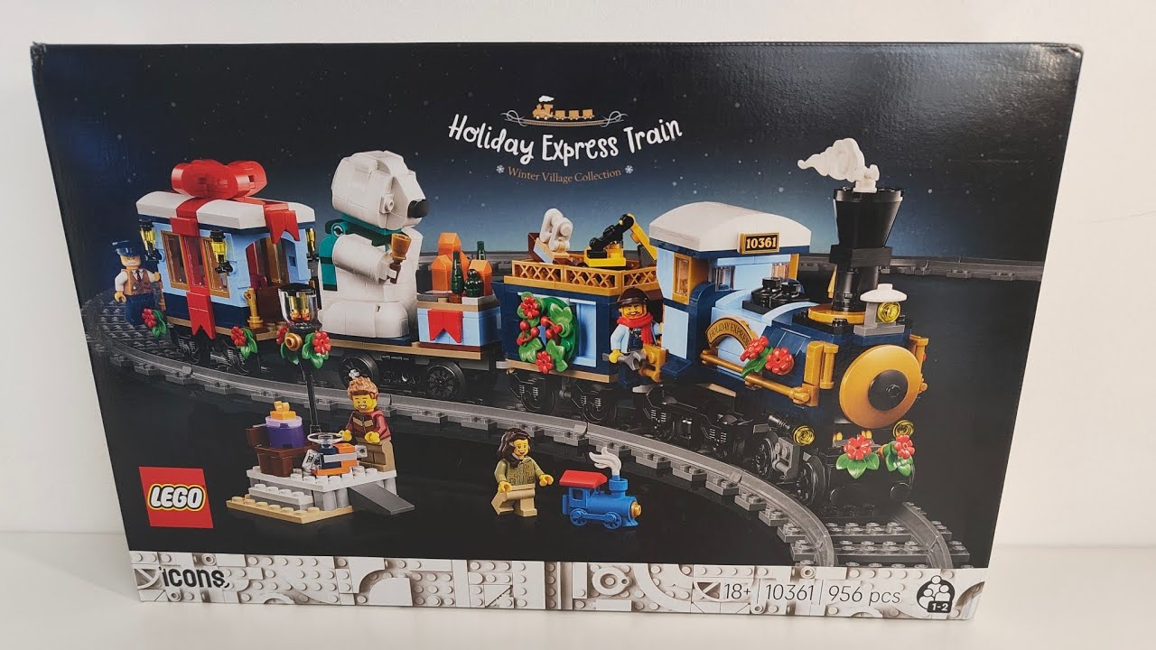 LEGO Icons 10361 Holiday Express Train | Speed Build