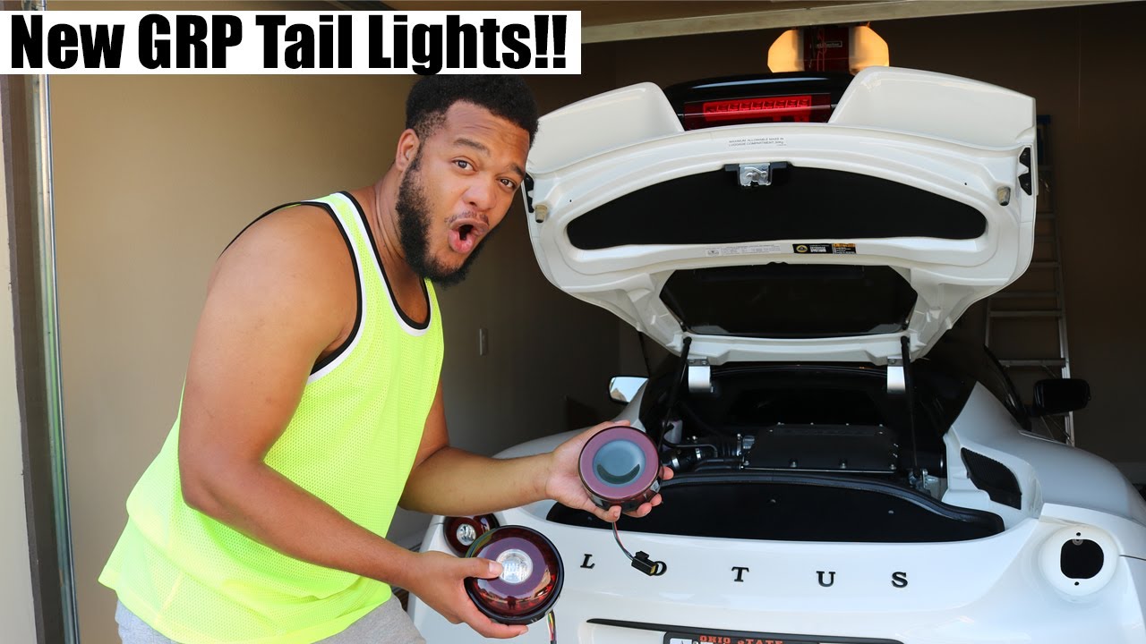 Brand New GRP Tail Light Install on my Lotus Evora 400!