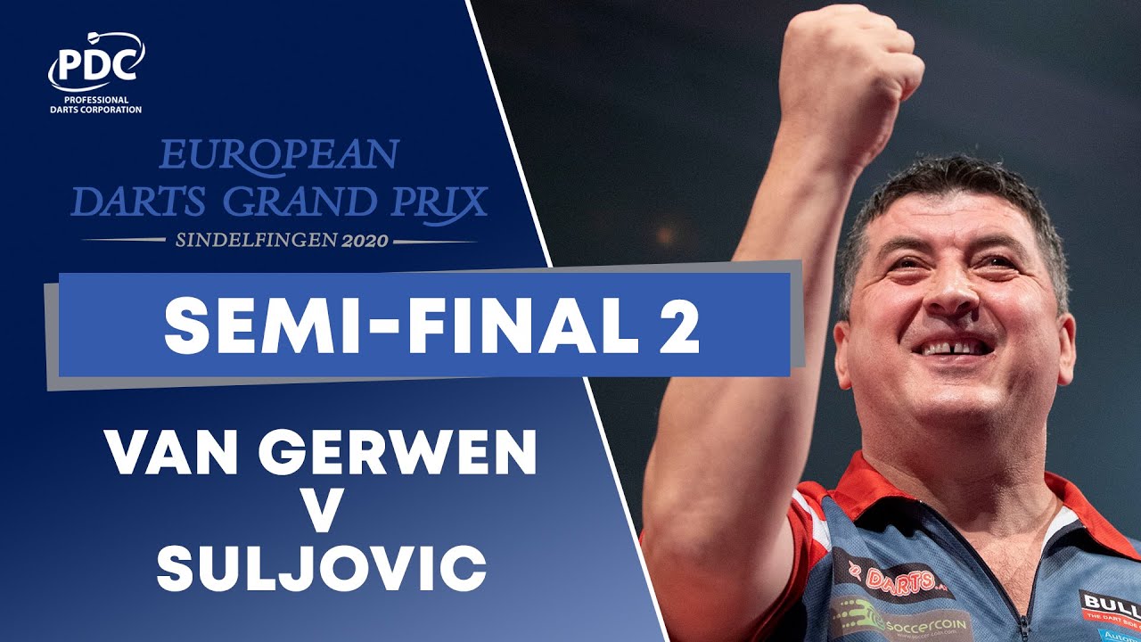 Van Gerwen v Suljovic | 2020 European Darts Grand Prix Semi Final