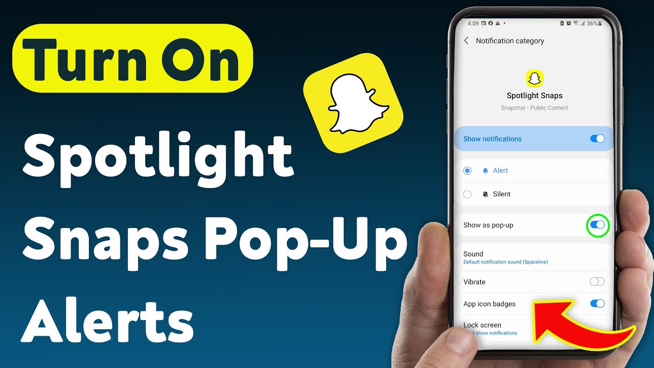 How To Turn On Spotlight Snaps Pop-Up Notifications On Snapchat (Updated)