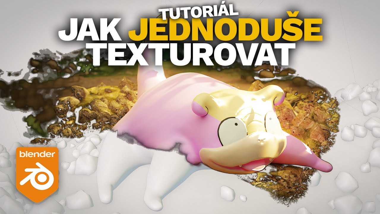 Jediný TUTORIÁL na TEXTUROVÁNÍ, který potřebuješ!