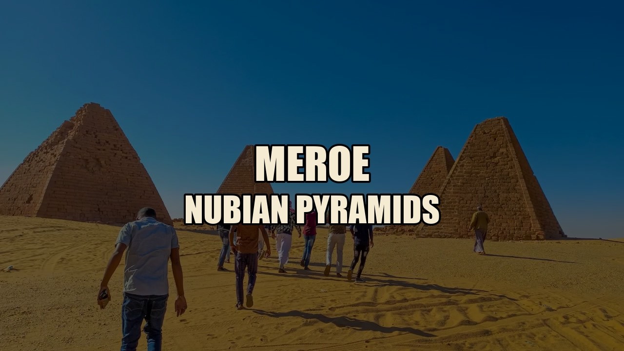 Meroe Pyramids at Night | Nubian Kingdom Horror Ambient | 3 Hours | Liminal Archives
