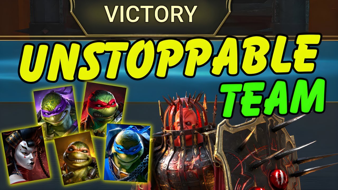 INSANE Ninja Turtles + Lady Mikage DESTROY HM Fire Knight! | Raid Shadow Legends