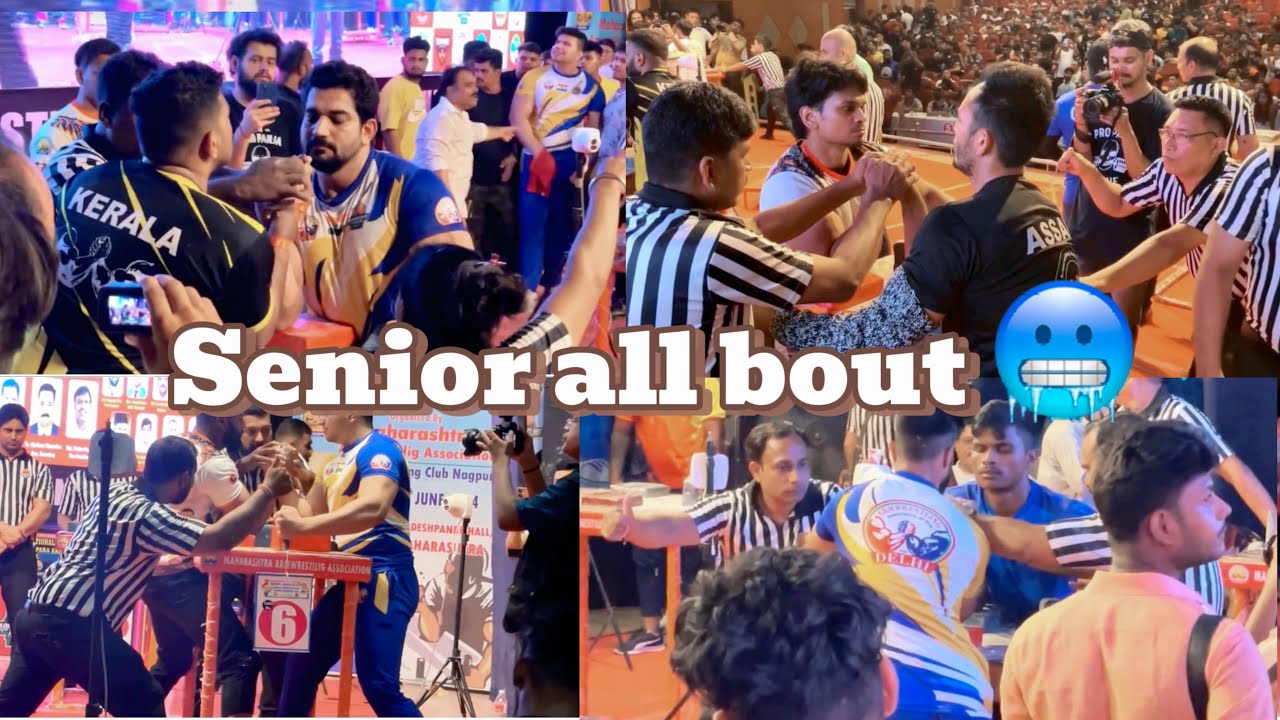 2024 arm wrestling national championship senior all bout sanjay deshwal lost 🥶pafi pro panja 🥶