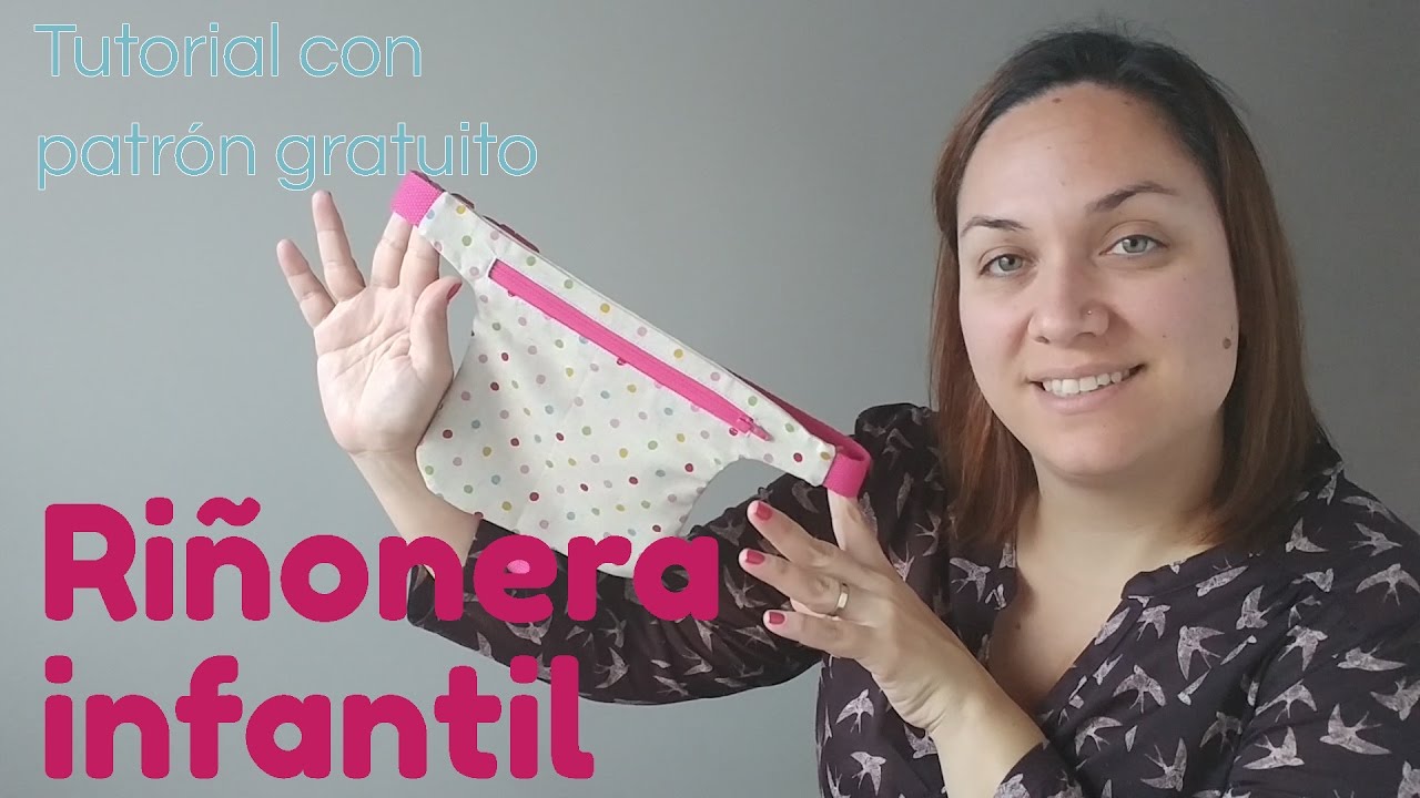 Riñonera infantil DIY con patrón gratis