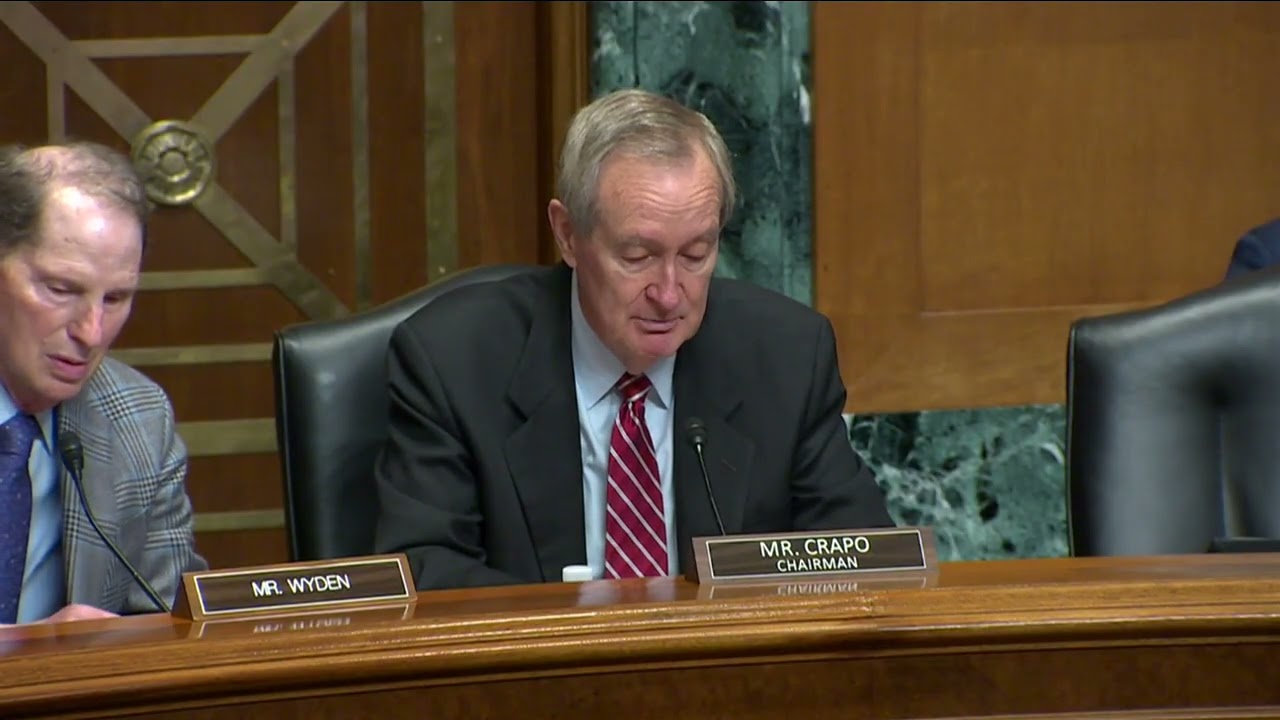 Crapo Statement at Executive Session to Consider Treasury, IRS Nominees