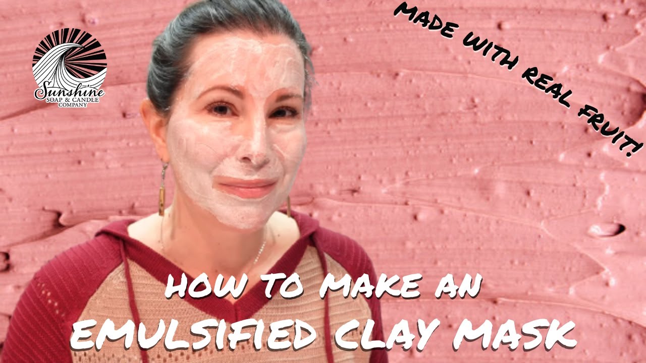DIY Elderberry & Acai Emulsified Clay Mask (How To + Tutorial) Anti-Aging and Detoxifying
