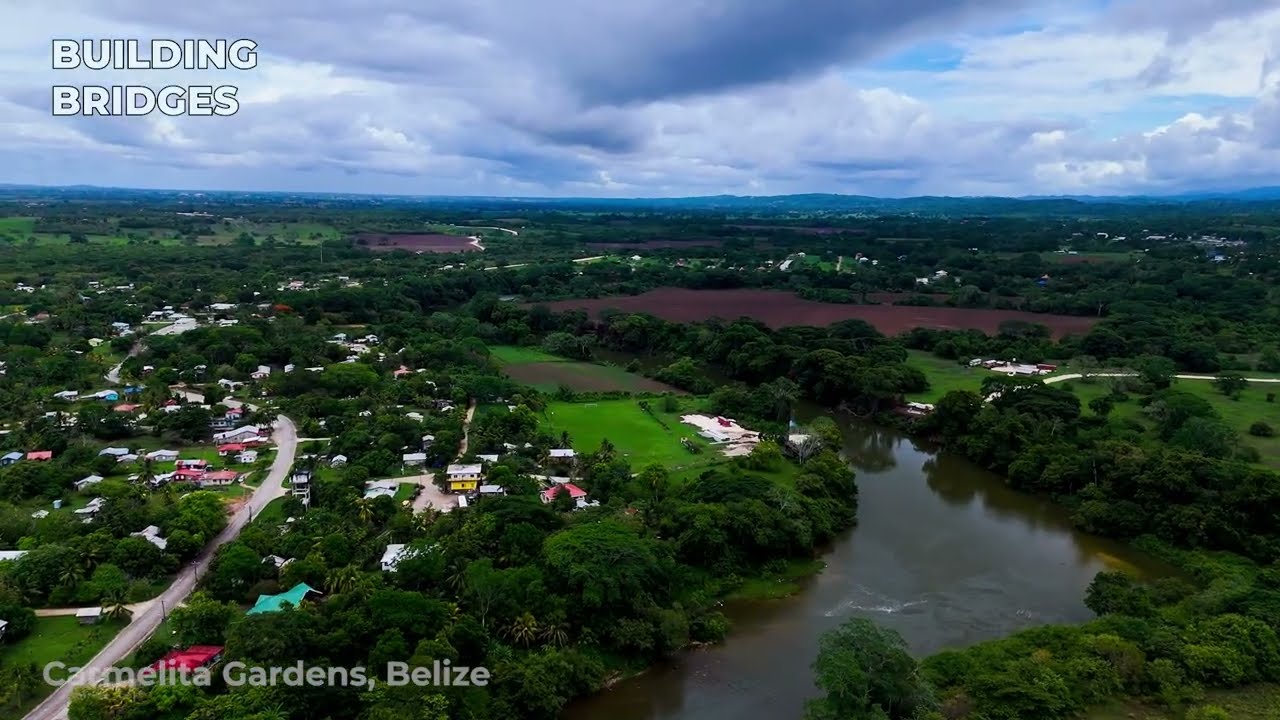 New Bridge Construction in Cayo Near Carmelita Gardens