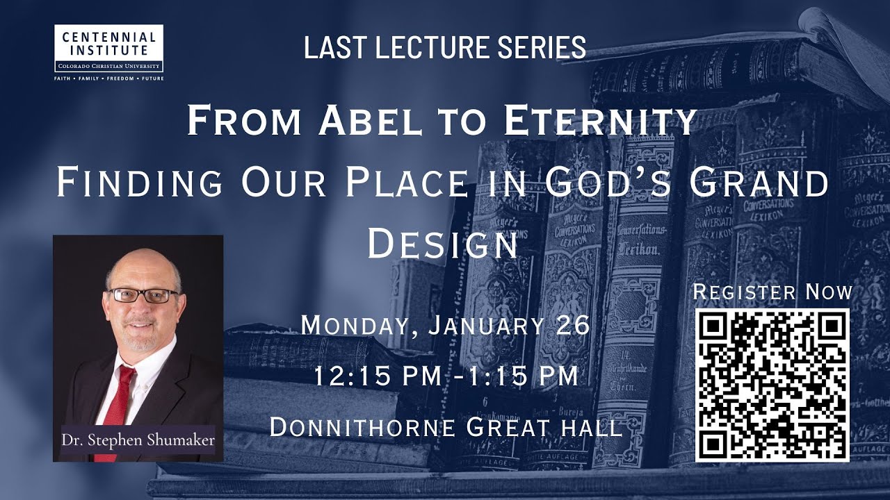 From Abel to Eternity: Finding Our Place in God’s Grand Design