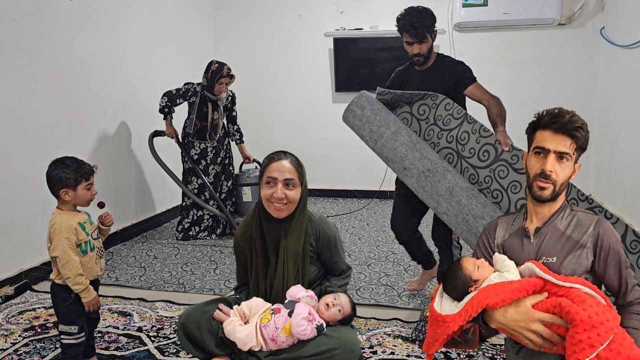 A Pleasant Day: Meeting Saleh&rsquo;s New Baby & Building the Kitchen at Saleh & Sadri&rsquo;s Home