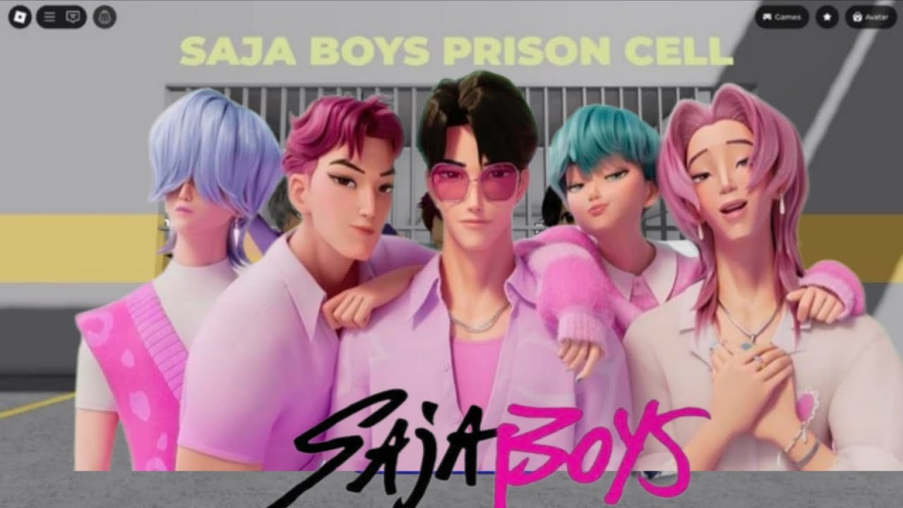SAJA BOYS Prison Run ┃ROBLOX