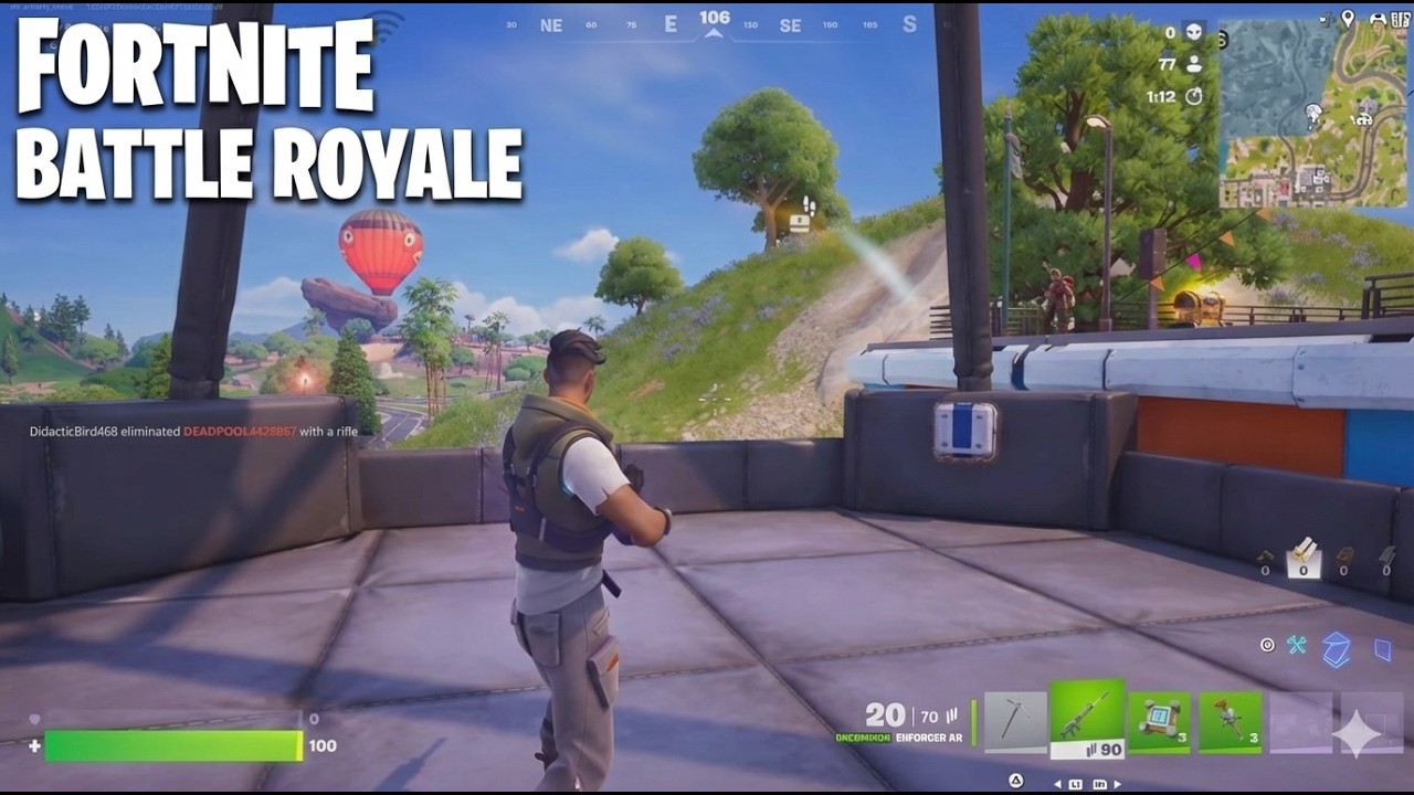 Fortnite - Balloon Ride - Hindi Commentary