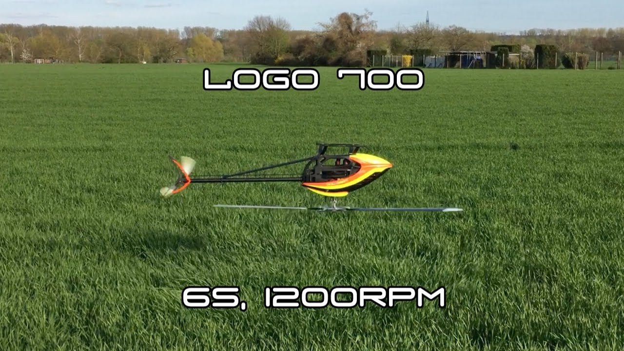 LOGO 700 | 1200rpm @ 6S