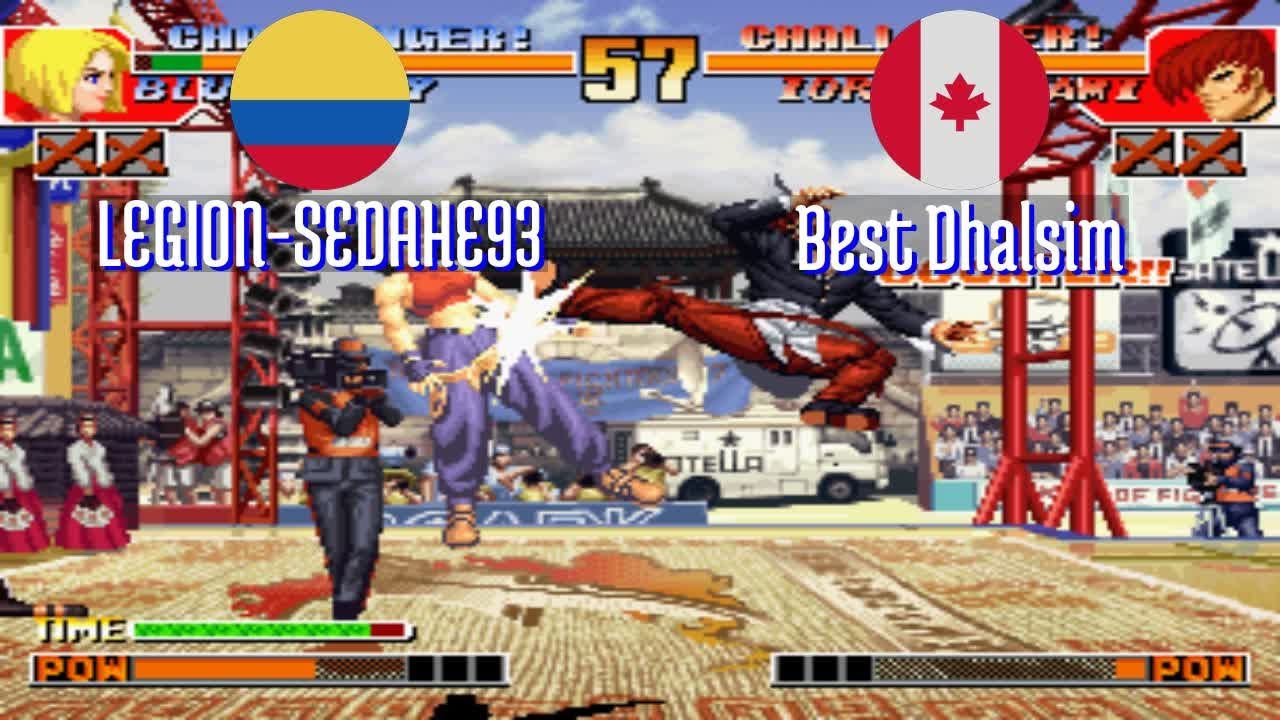 FT5 @kof97: LEGION-SEDAHE93 (CO) vs Best Dhalsim (CA) [King of Fighters 97 Fightcade] Feb 12