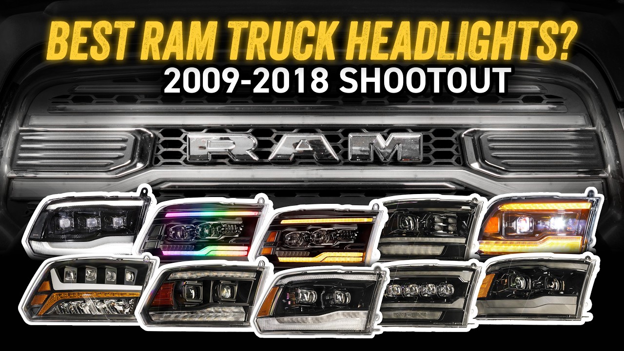 AlphaRex vs Morimoto vs Form Headlights for 09-18 Ram | Pricing, Style, Performance, & More!