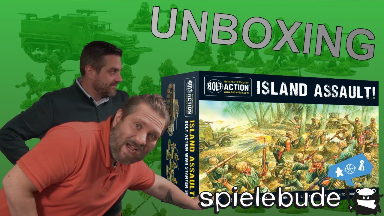 Unboxing: Bolt Action - Island Assault | Spielebude