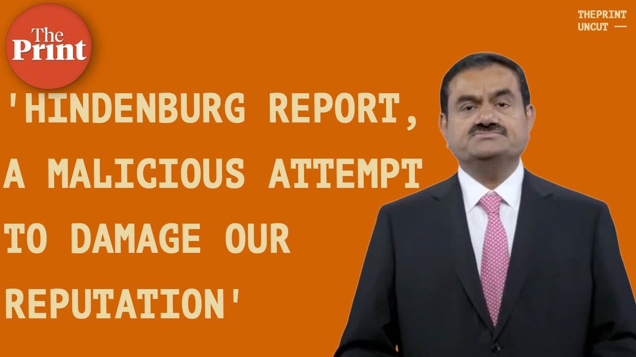 Deliberate & malicious attempt aimed at damaging our reputation : Gautam Adani on Hindenburg report