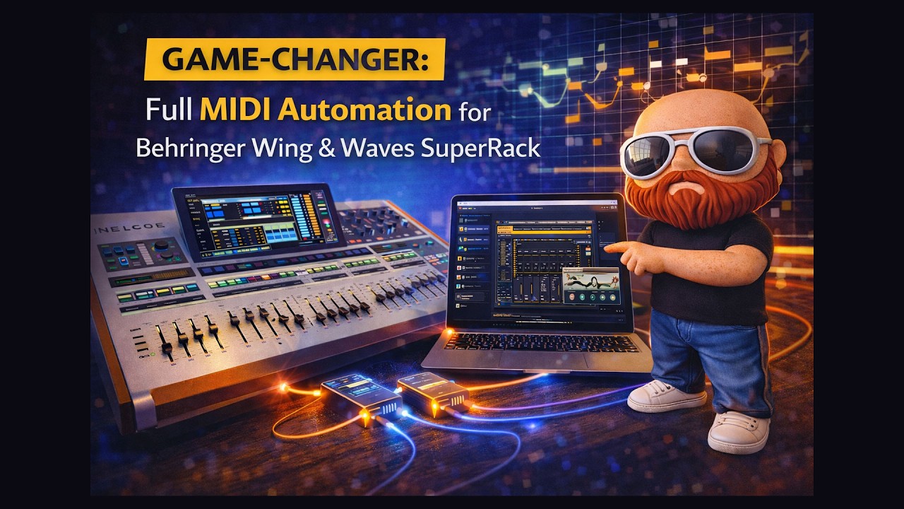 РЕВОЛЮЦИЯ: Полная MIDI-автоматизация для Behringer Wing и Waves SuperRack