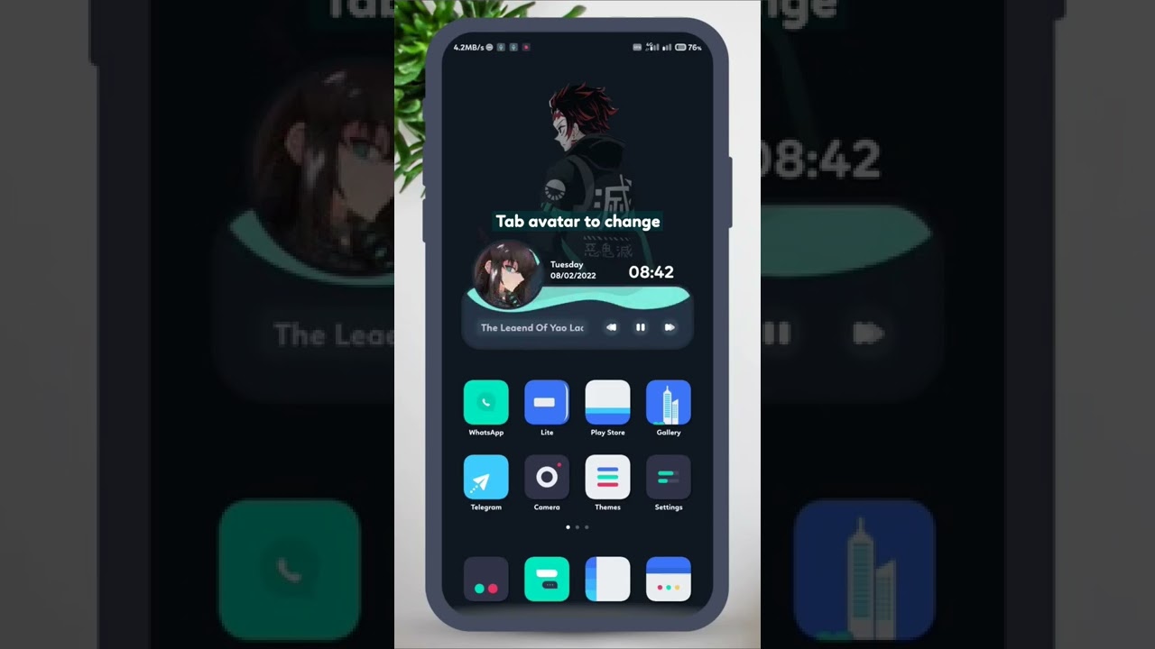 Tanjiro Miui Theme Project #shorts