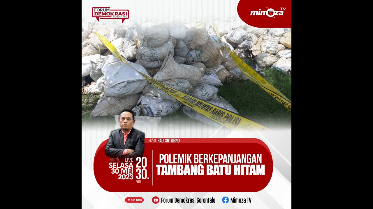 POLEMIK BERKEPANJANGAN TAMBANG BATU HITAM || Forum Demokrasi Gorontalo
