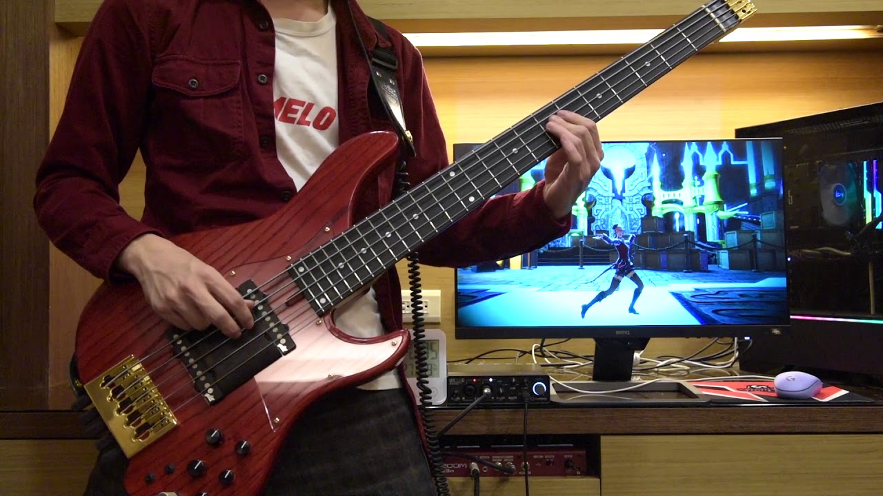 Final Fantasy XIV「A Long Fall」(THE PRIMALS) Bass Cover