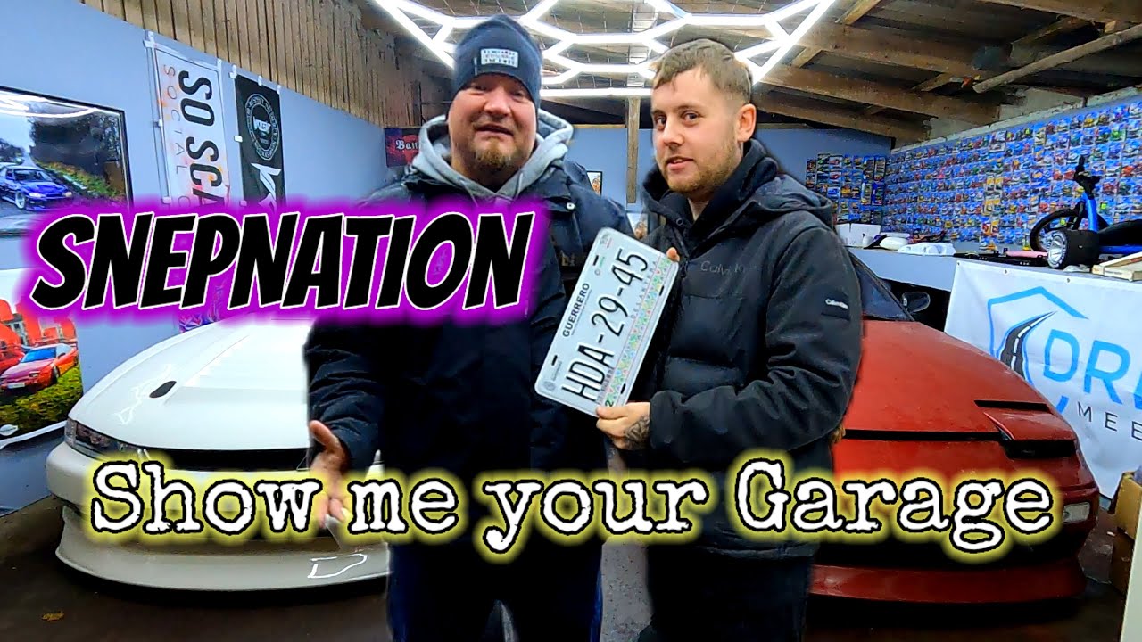 Garage besøg ved SnepNation 2025.