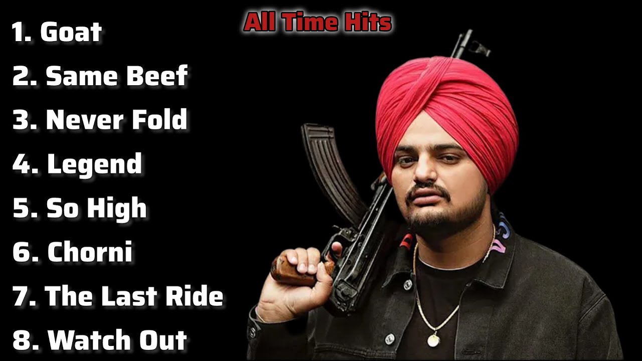 Sidhu moose wala All Time Hits Songs