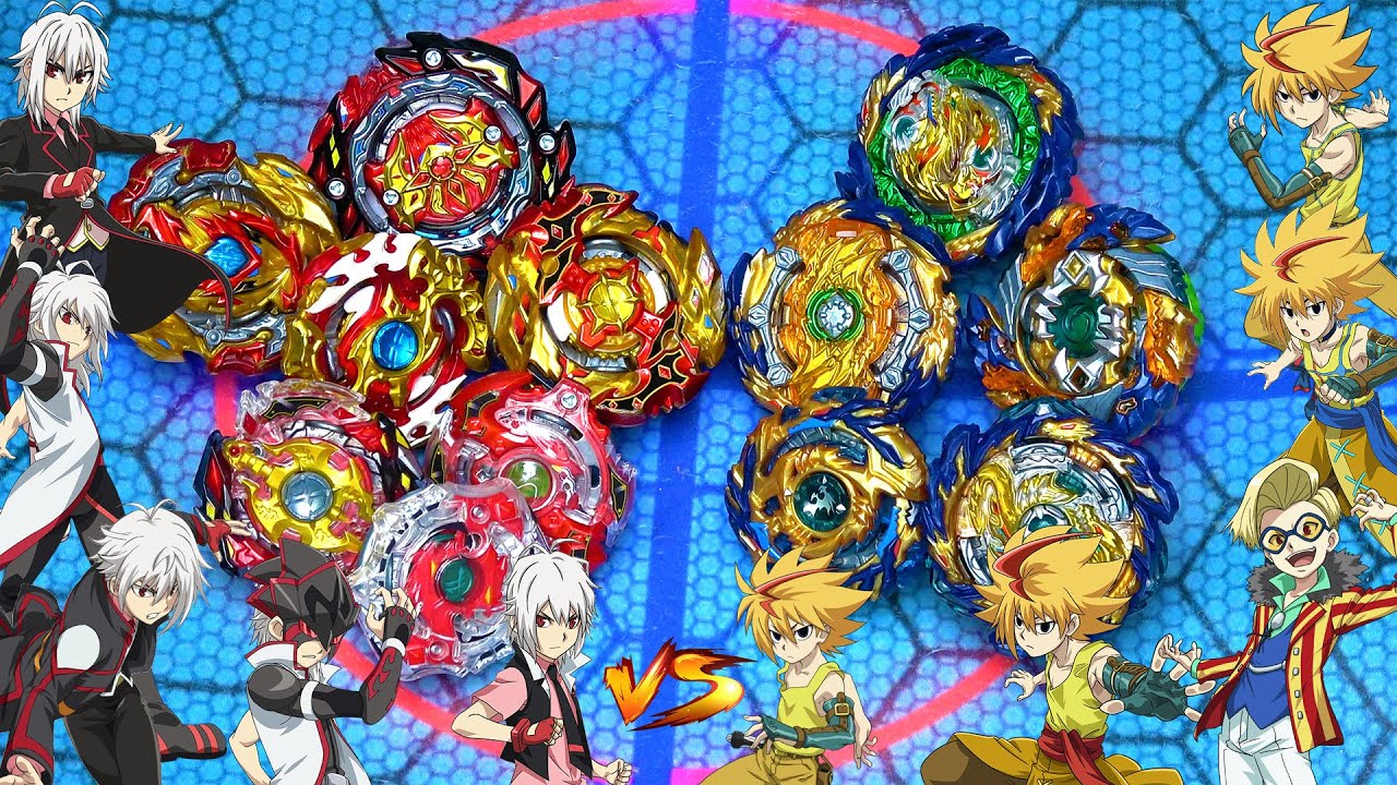 OMG EPIC EVOLUTION BATTLE - Spriggan vs Fafnir | Beyblade Burst Team Battle