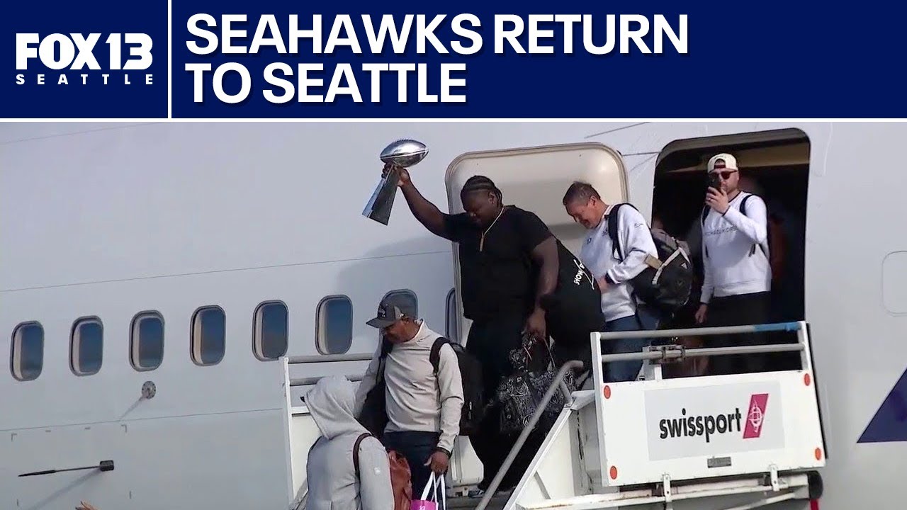 Super Bowl LX champion Seahawks return home to Seattle | FOX 13 Seattle
