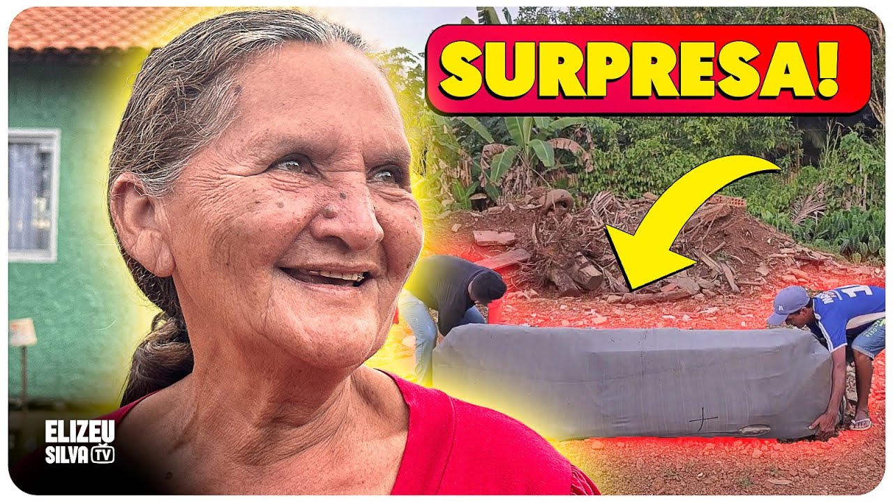 DONA ESMERALDA RECEBE A SURPRESA QUE FALTAVA NA CASA!