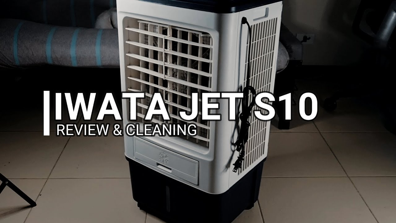 IWATA Jet S10 Air Cooler | Review & Cleaning | AIRCON REPLACEMENT?!?!