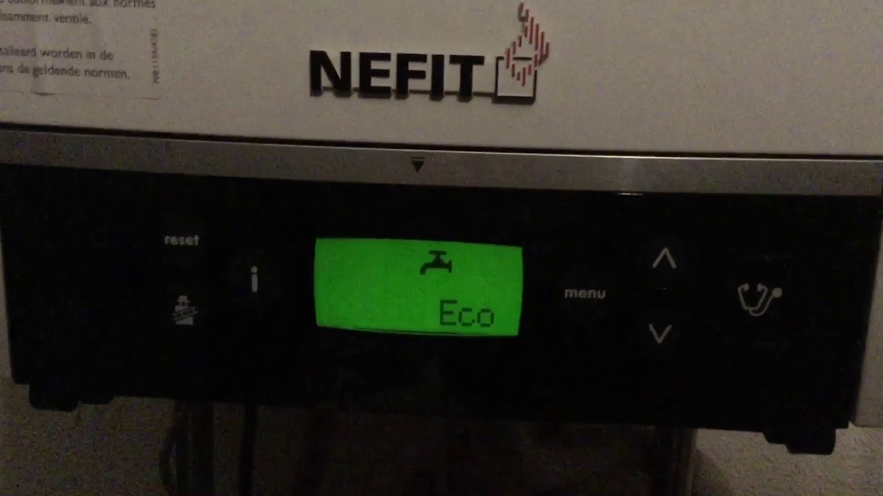 Nefit Proline — instellen en de ECO stand