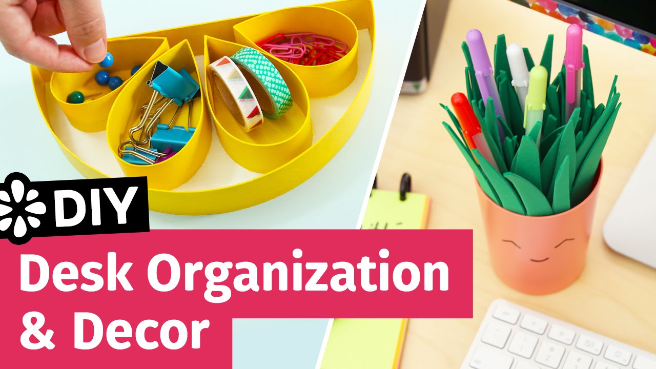 DIY Desk Organization & Decor | Collab with Makoccino | Sea Lemon