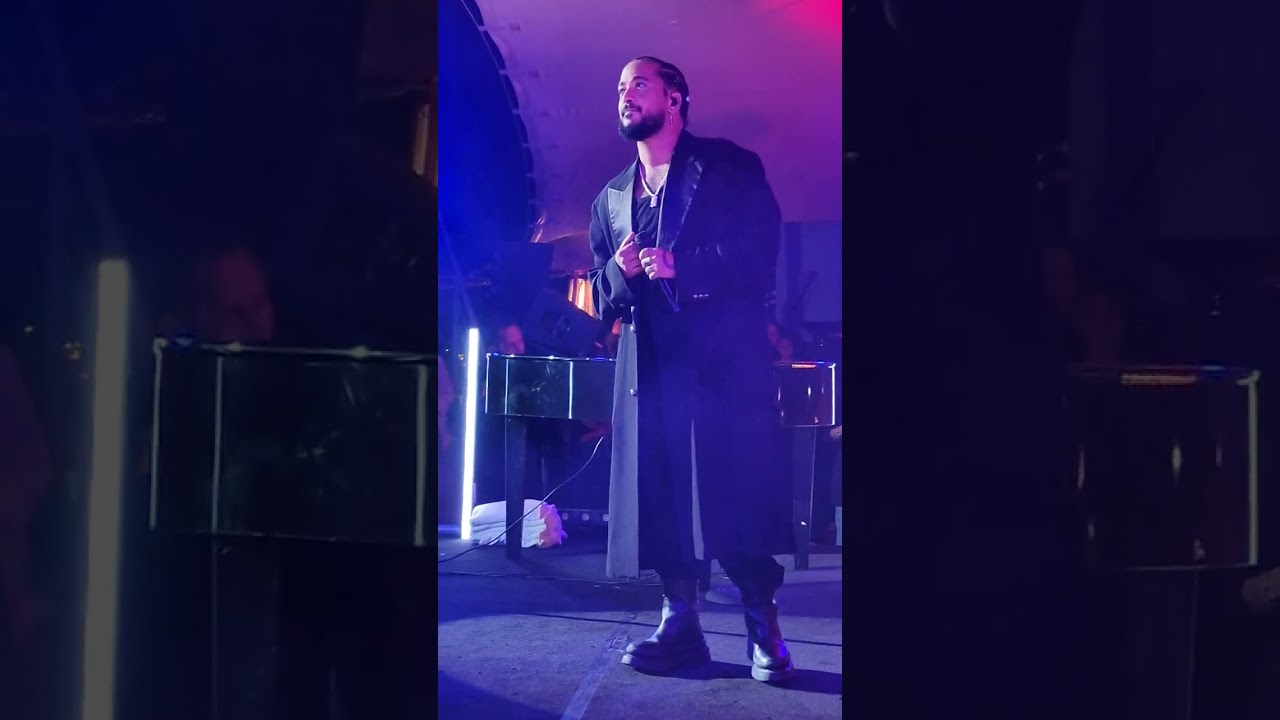 slimane soirée privé palais bulles 2024