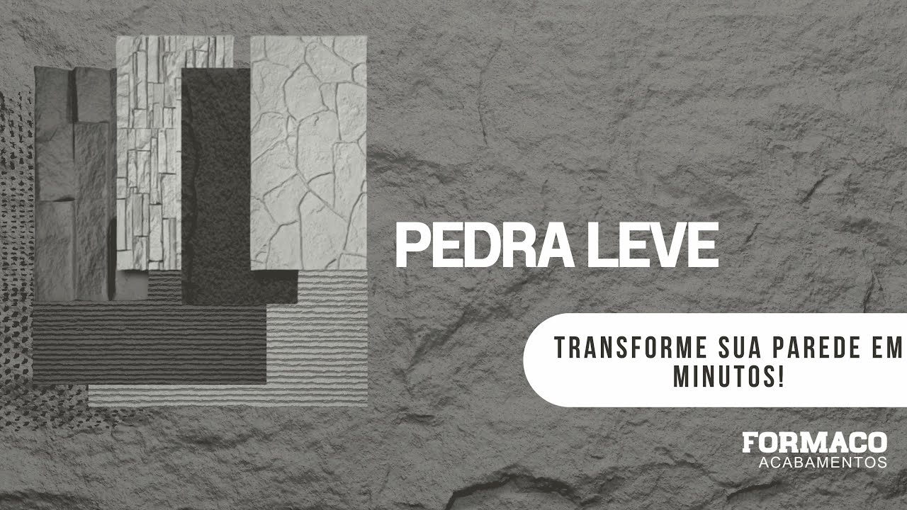 PEDRA LEVE | REVESTIMENTO DE POLIURETANO