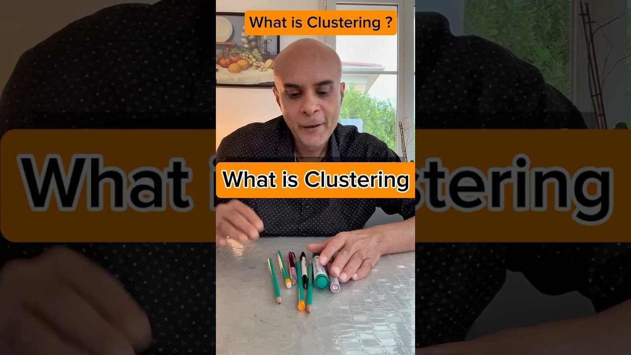 What is Clustering ?  #datascience #dataanlysis #cluster