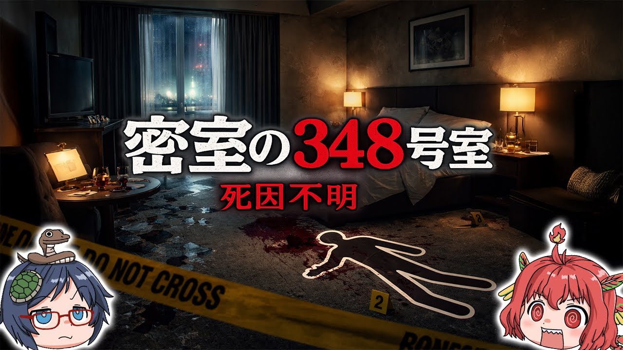 【名探偵が解決】密室・財布無傷・死因不明──私立探偵が暴いたホテル348号室事件