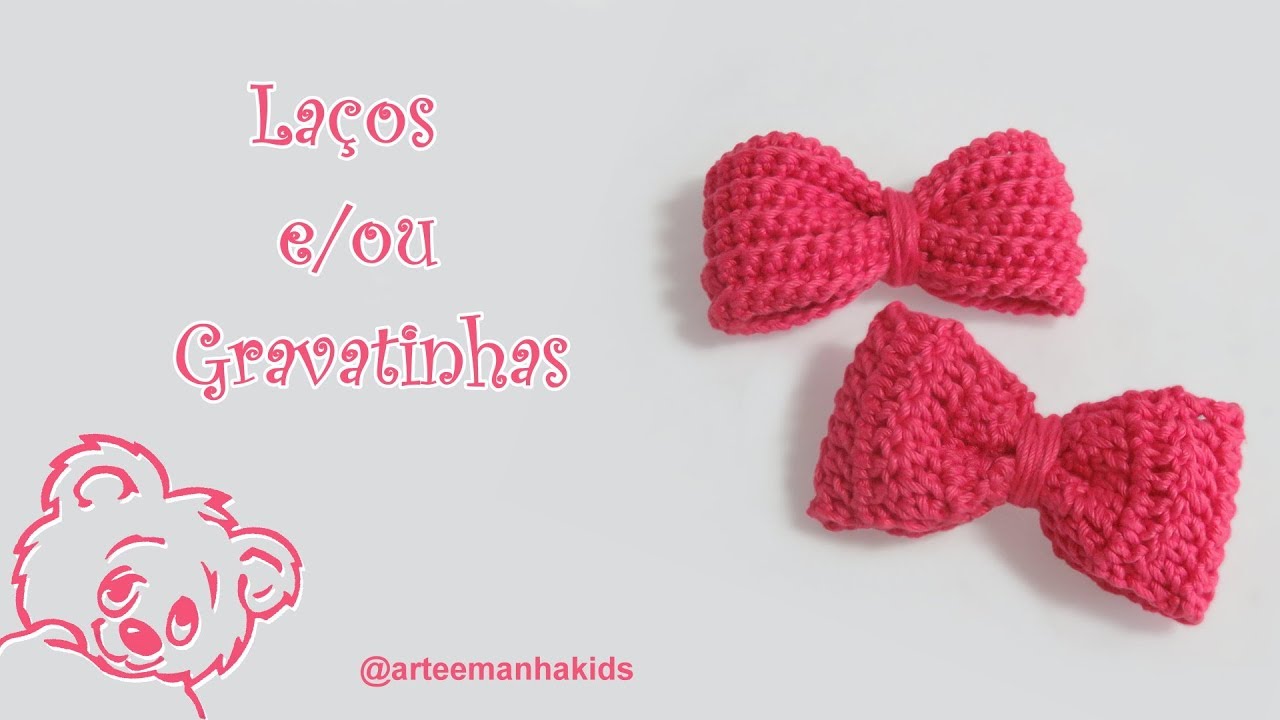 Laço e/ou Gravatinha  -  por @ArteeManhaKids