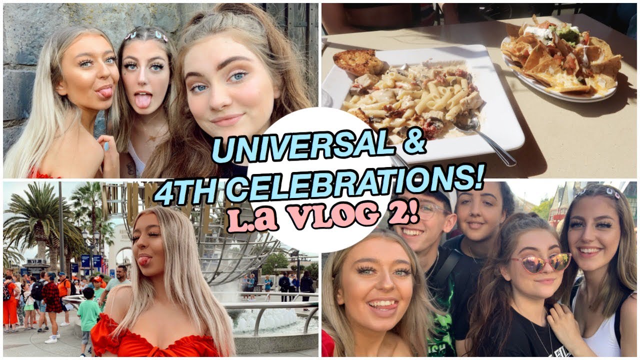 Visiting Hogwarts & Celebrating the 4th July in L.A!!
