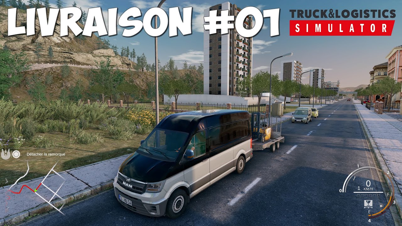 [TRUCK & LOGISTICS SIMULATOR] LIVRAISON #01 FENWICK EN FOURGON TÔLÉ 4K60 [FR] (PS5)