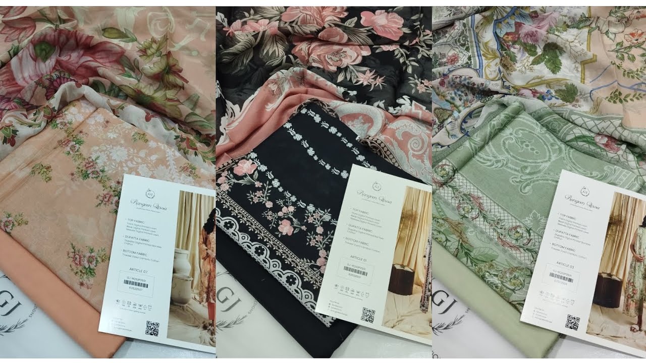 Rangeen Qissa by Gull JEE | Summer Lawn Collection 2K26 | 3-Piece 