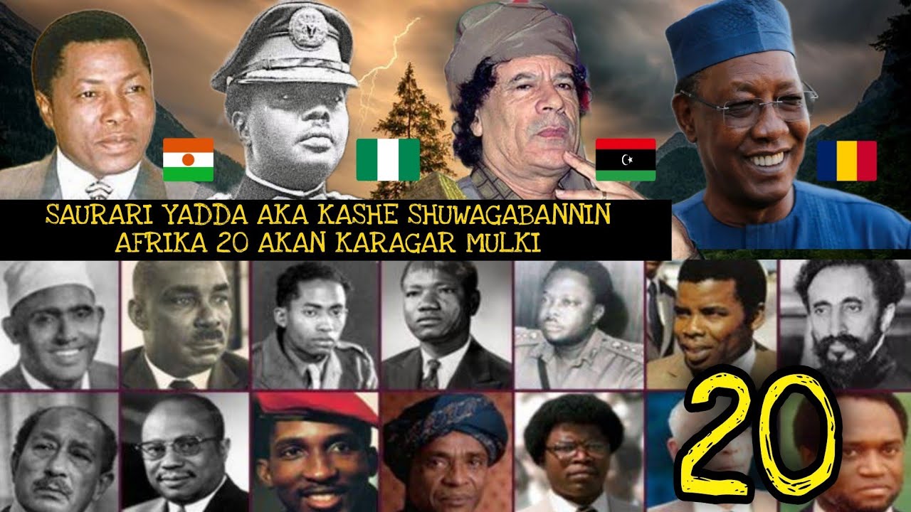Saurari yadda aka kashe shuwagabannin africa 20 akan karagar mulki, da kuma tarihin su | G24
