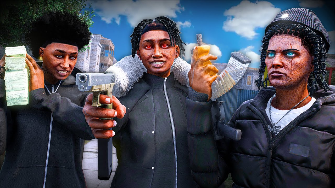 WE BACKDOORED a GANG for an GLOCK SWITCH in GTA 5 RP..