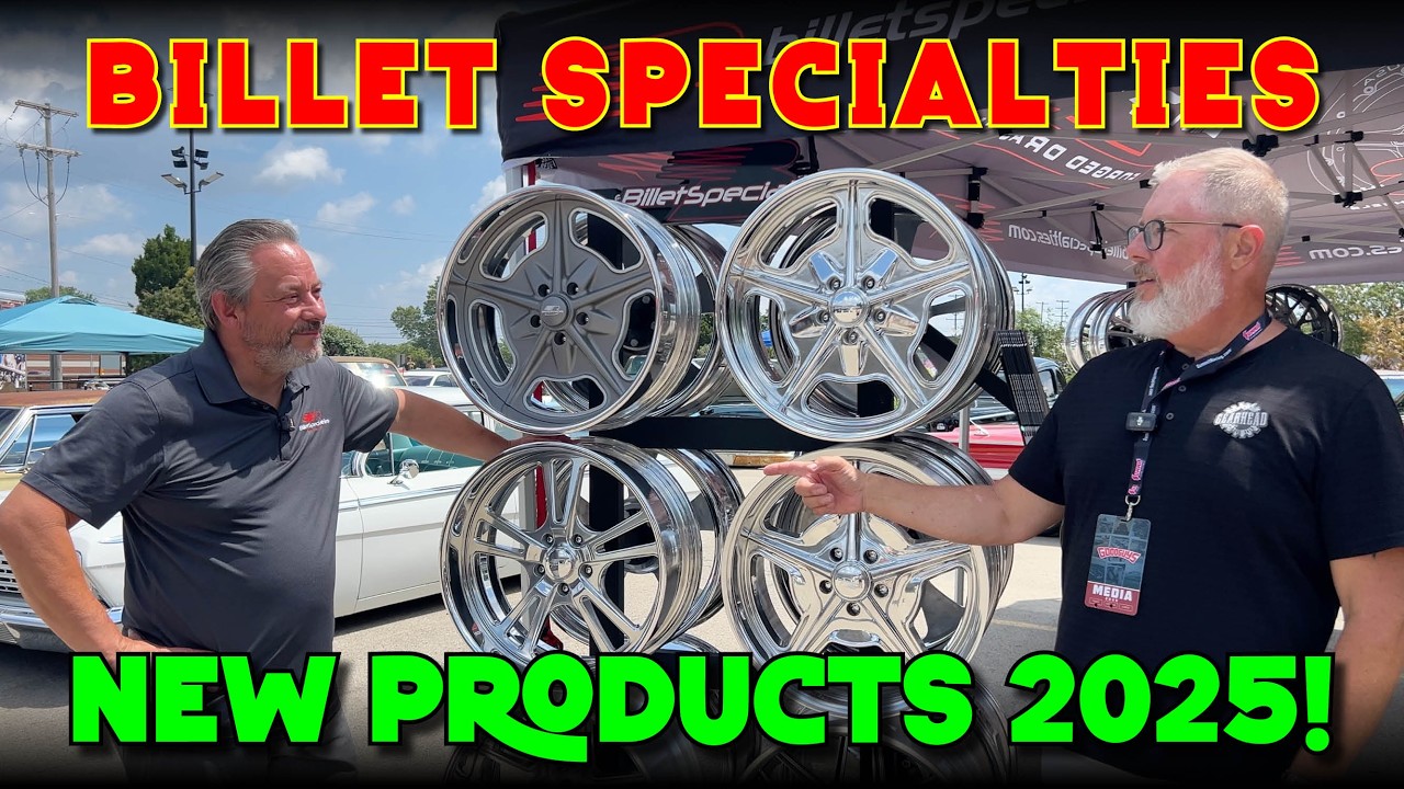 BILLET SPECIALTIES NEW PRODUCTS FOR 2025!!!  New wheel designs, accessories and more!