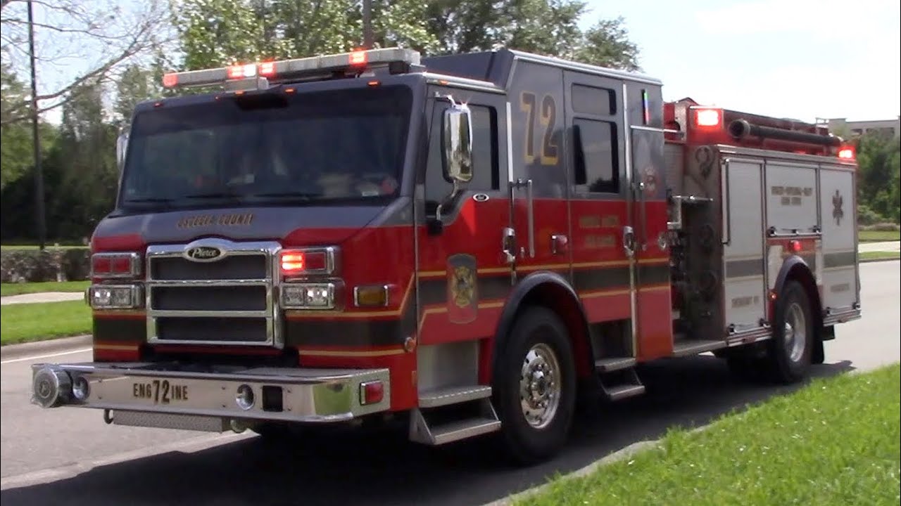 Osceola County Fire Rescue Engine 72 And Rescue 72 Responding 3-30-24