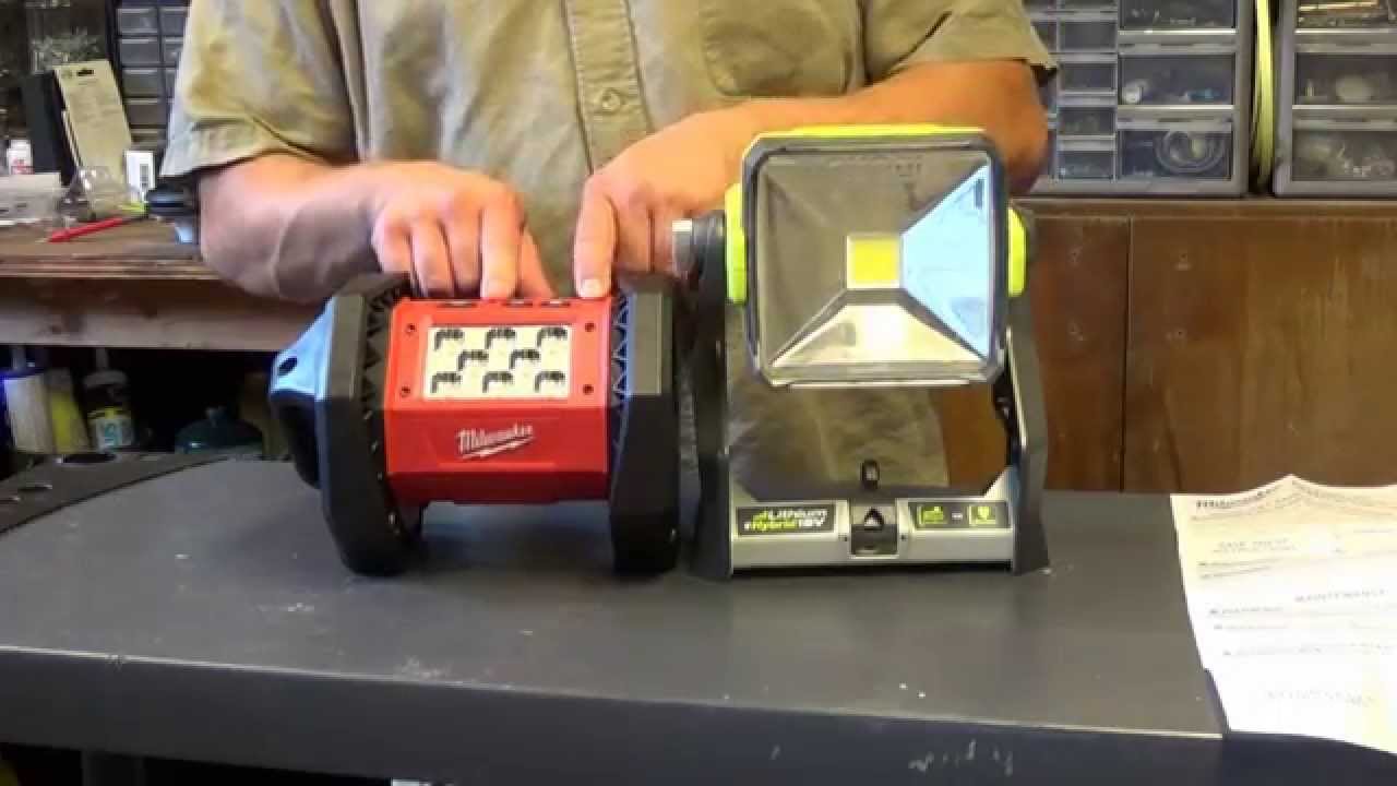 Milwaukee M18 2361-20 LED Flood Light review
