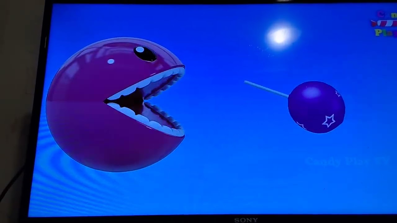 Candy play TV pac man #1